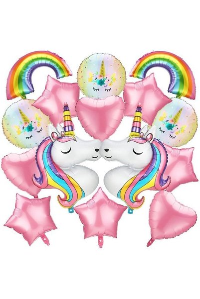 DÜVENCİ TİCARET Ünicorn Balon Set