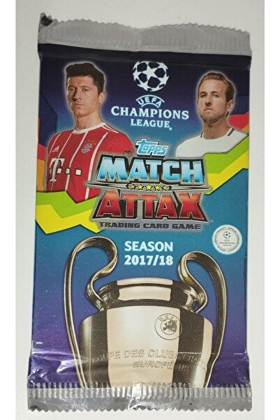 Topps حزمة دوري أبطال أوروبا 2017-18