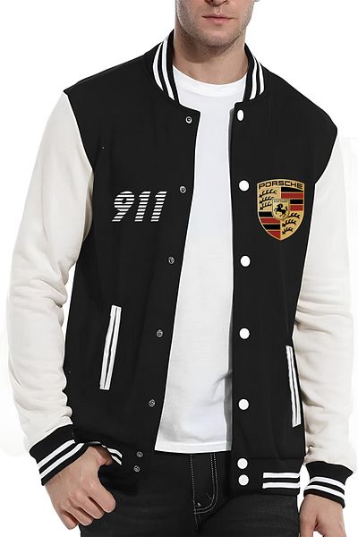 Edizen Porsche 911 GT3 2024 Oversize Premium Μπουφάν College 100% βαμβάκι