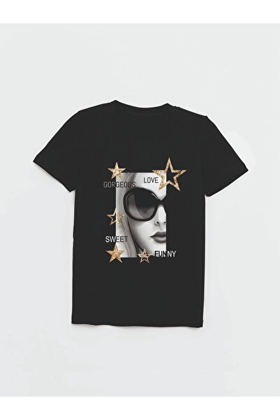 Cevval Дівчинка - Футболка з принтом YILDIZ