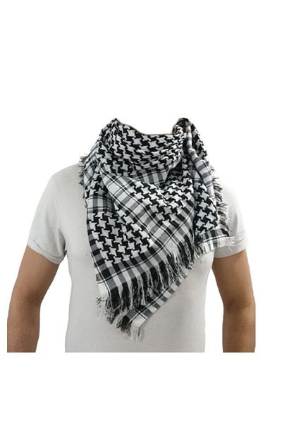 Bima Ticaret Top Quality Puchsia - Women's Men's Puchsia Palestine Black and White Kefiye Model Square Puchsia