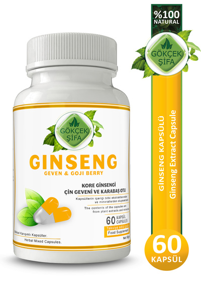 Gökçek Şifa Ginseng Kapsül (GİNSENG CAPSULE)