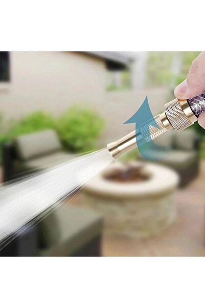 Sensoria Yüksek Basınçlı Ayarlanabilir Bahçe Sulama Püskürtme Tabancası Hızlı Araba Yıkama Hortum Ucu Pirinç