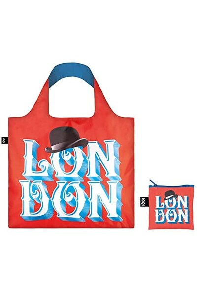 LOQI Strong and Water Resistant Recyclable Shopping and Beach Bag That Can Carry 20kg