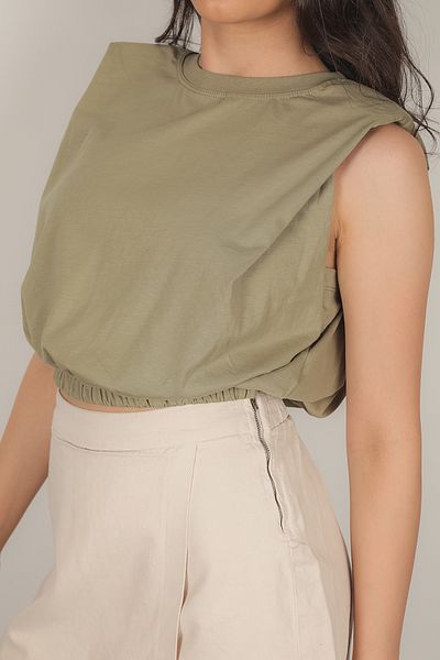 GİYSA Women's Padded Skirt Elastic Blouse