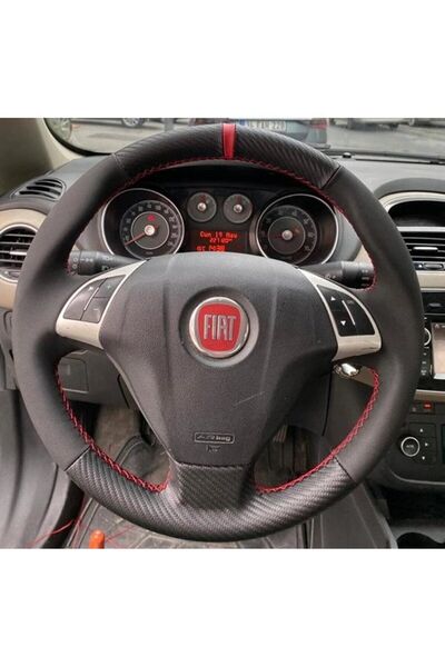 imza direksiyon kılıfı Fiat Linea-Punto-Fiorino-Doblo Araca Özel Direksiyon K...
