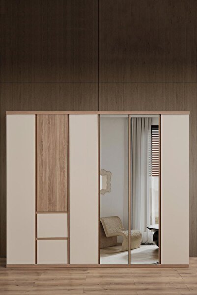 BuğdaycıGrup Bien Gardırop Kapaklı Gardırop Premium Özel Seri Gardırop Yatak ...