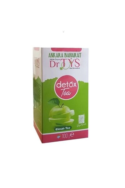 ankara baharat lokman hekim Elma Tozu - Dr Tys Detox Elmalı Toz Form - 100 gr...