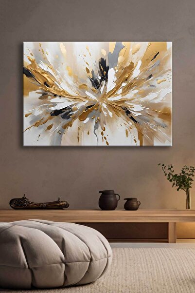Voovart Abstract Art Dekoratif Kanvas Tablo - EC1012