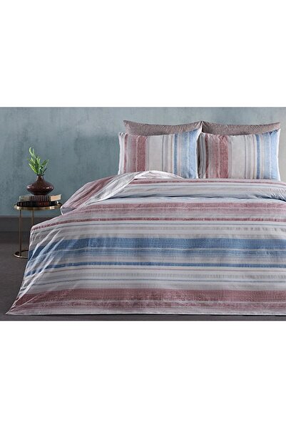 Bellona Doqu Home Ranforce Penetre Double Bedding Set