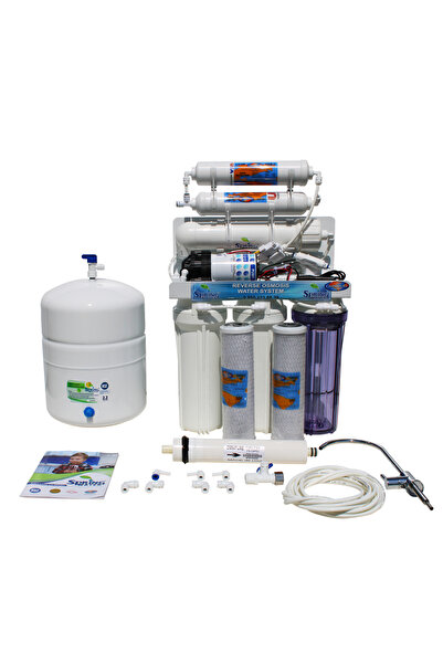 Omnipure Ters Ozmoz Premium Omnipure Filtreli Açık Kasa 8 Litre Pompalı Su Ar...