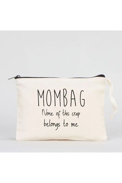 Bikutumutluluk MOM BAG MOTHER'S GIFT MAKEUP BAG CLUTCH PEN Holder