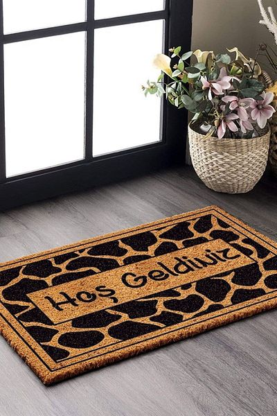 Decovetro Mop cu model de bun venit - Fața ușii, 40x60 Cm