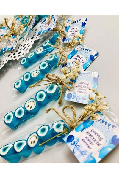ŞEKERCİYAŞAR Mavi Nazar Temalı Doğum Günü, Babyshower, Düğün, Sünnet, Mevlüt,...