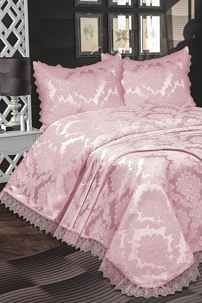 Çt Çeyizci Tekstil Double Bedspread and Pique Set Kefaret