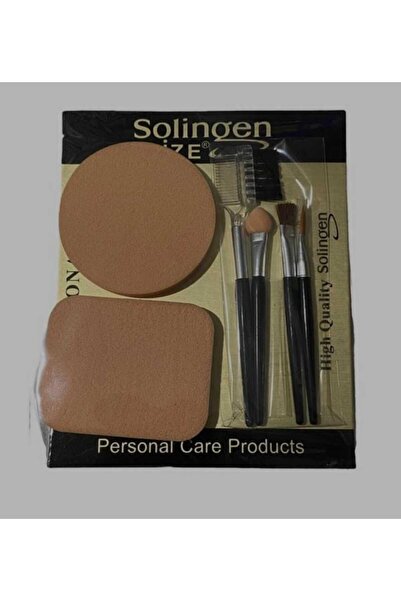 bavella Набір з 6 міні-пензликів для макіяжу з губкою