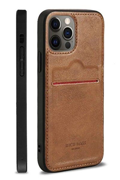 Socase iPhone 11 Uyumlu Deri kartlıklı Kılıf Business Seri