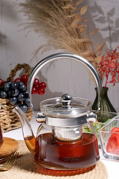 AROW Borosilicate Glass - Dem Fire Resistant, Teapot Bag