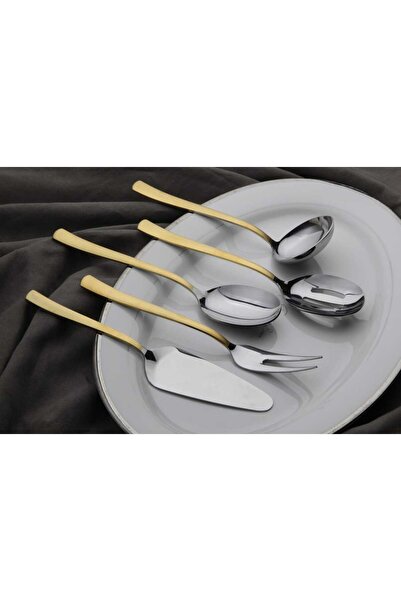 Dame Marie 24K Gold Plated 5 Piece Small Sauce Serving Set