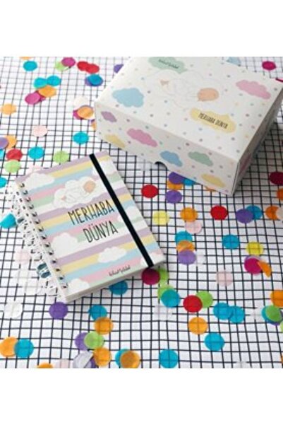 Bikutumutluluk Hediyelik - Merhaba Dünya Anne Bebek Ajanda Anı Defteri Ve Hed...