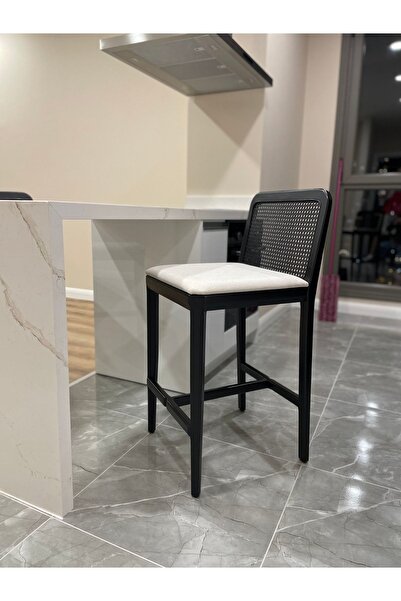 modelsa design Hazeranlı Ahşap Masif Original Ada Bar Yüksek Sandalye