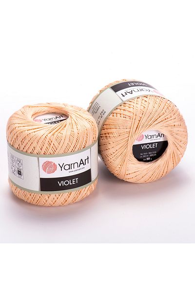 Yarnart Βιολετί - Mercerized Lace Thread Open Crochet-5303