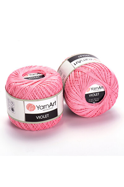 Yarnart Βιολετί - Mercerized Lace Floss Powder-6313