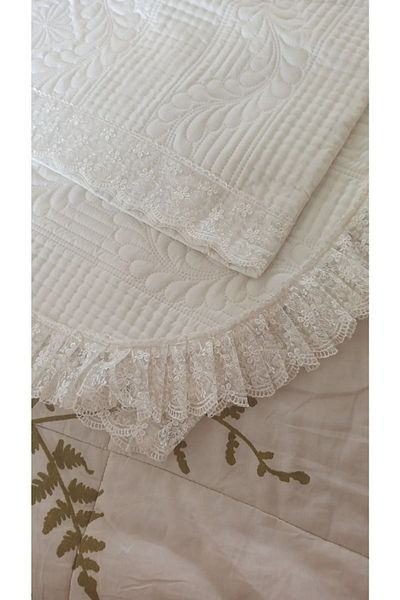 Çt Çeyizci Tekstil Bedspread, Double Bedspread Set, Lace Bed Set, Bedroom Set, Bedspread
