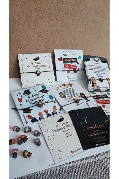 cacatasarım Harry Potter Fimo Bracelet - 20 Card Gifts, Graduation Souvenir A...