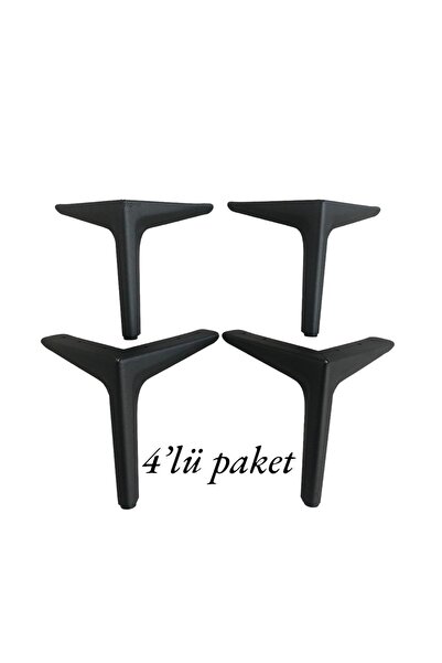 YARENWOOD Metal Koltuk, Kanepe, Dolap, Berjer, Tv Ünitesi Ayağı 18 Cm