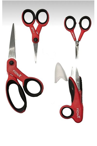 OZN TUHAFİYE Set of 4 Scissors