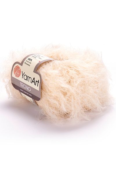 Yarnart Tecno - Φτερωτό Χέρι Πλεκτό Νήμα Κρέμα-16
