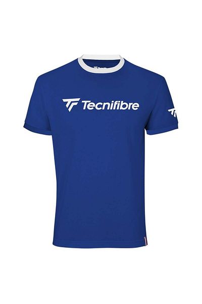 Tecnifibre Women's Blue Cotton Royal T-Shirt