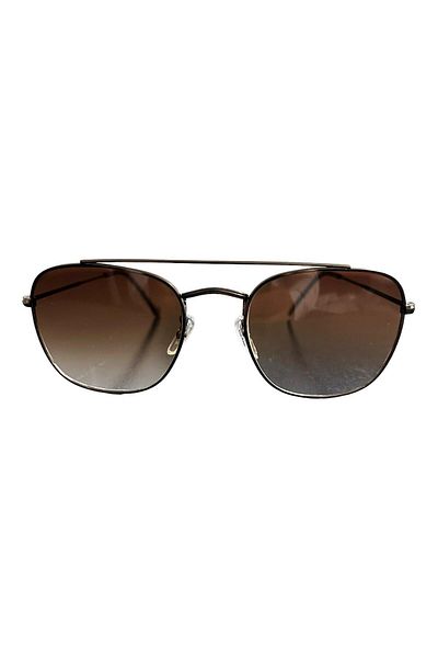Silvio Monetti Men's Sunglasses - Brown, Degrage UV400, Model615303