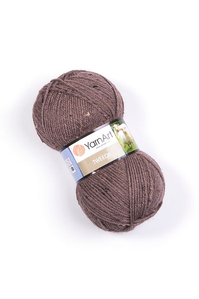 Yarnart Tweed - Μαλλί Πλεκτό Χέρι Καφέ-229