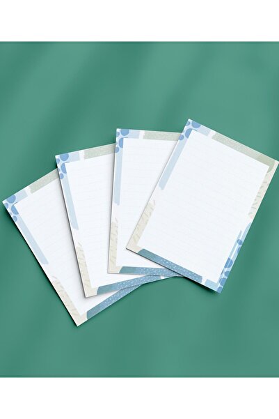 Grdall 4 قطع من لوحة مذكرة صغيرة مقاس A6 - لوحة ملاحظات، لوحة مذكرة، قائمة ال...