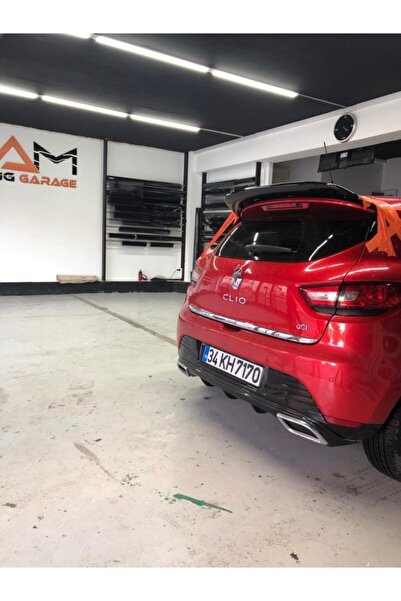 NamTuning Renault Clio 4 2012 Difüzör Sport-egzoz Ucu P.black Set