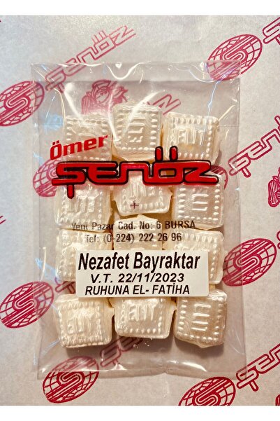 ŞENÖZ Elit Şeker Mevlüt Akide Şekeri Beyaz 100’lü paket
