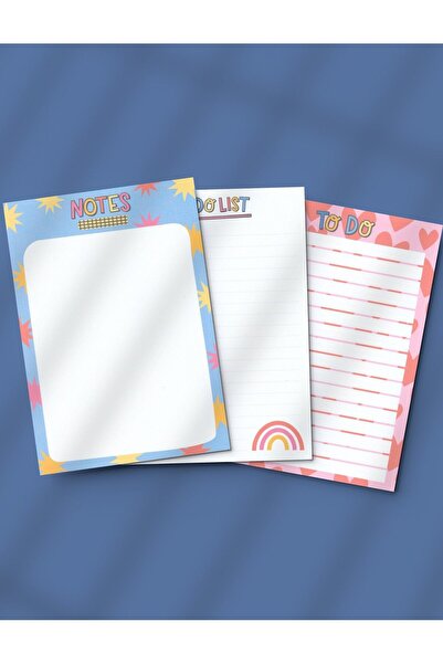 Grdall 3 قطع من لوحة مذكرة صغيرة مقاس A6 - لوحة ملاحظات، لوحة مذكرة، قائمة ال...