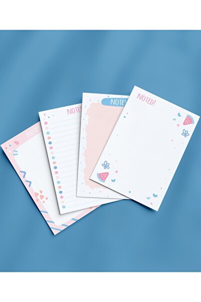 Grdall 4 قطع - لوحة مذكرة صغيرة بحجم A6، لوحة مذكرة، لوحة مذكرة، قائمة للقيام...