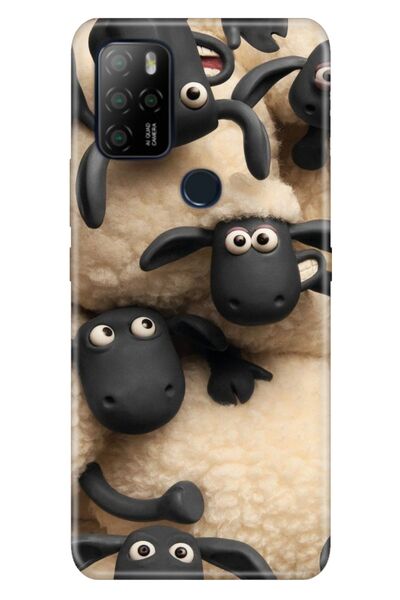 omix X300 - X500 Uyumlu Kılıf Resimli Desenli Silikon Shaun