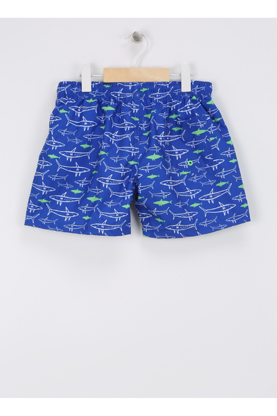 SLIPSTOP Koyu Mavi Erkek Çocuk Şort Mayo SO2431000003