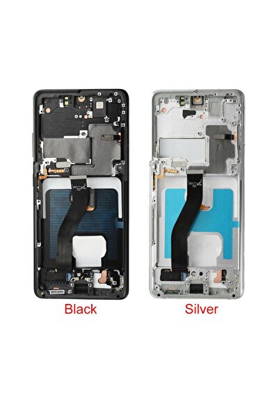 Genel Markalar Samsung Galaxy S21 Ultra 5g G998 Lcd Ekran Dokunmatik Siyah Se...