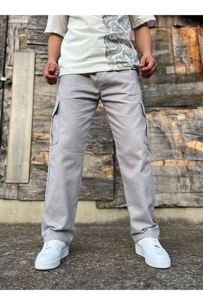 majesteleristore Scoba Cargo Pocket Baggy Trousers