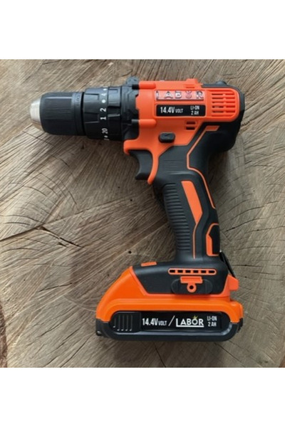 LABOR DARBELİ MATKAP AKÜLÜ GÜÇLÜ ŞARJLI MATKAP 14VOLT 2AMP