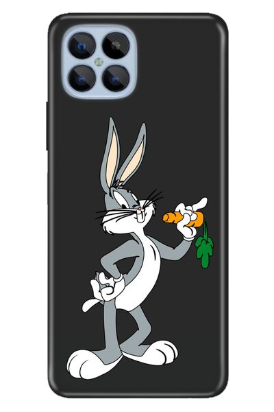 omix X600 Uyumlu Kılıf Resimli Desenli Silikon BugsBunny