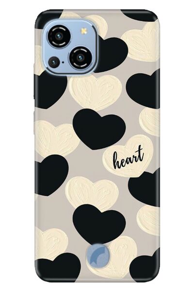 Reeder S23 Pro Max Kılıf Resimli Desenli Silikon Heart