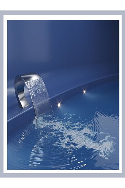 Genel Markalar Şelale Dev Havuz Mini Kobra 350x350 Mm 316 Kalite 1,2 Mm Pasla...