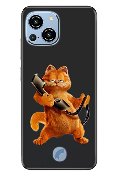 Reeder S23 Pro Max Kılıf Resimli Desenli Silikon Garfield