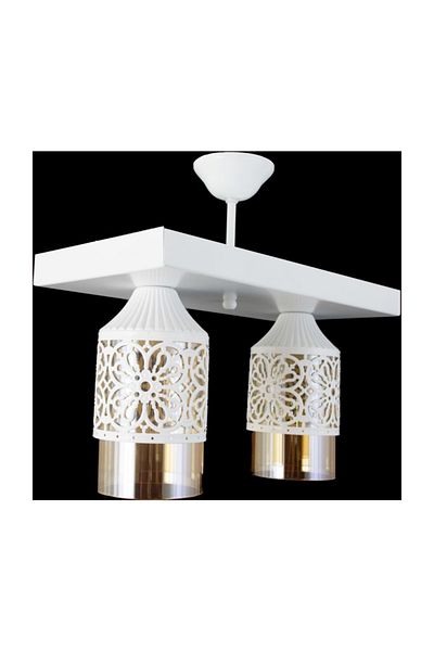 Lambadar Double Sports Model Modern Retro Rustic Chandelier